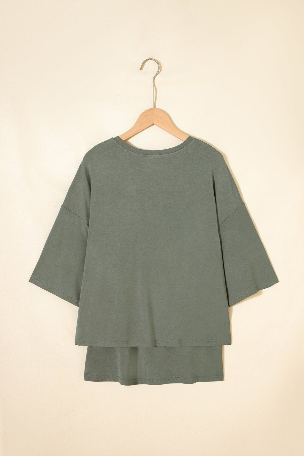 Solid Oversize Tee & Tie-Wrap Mini Skort Set - Rooted & Reckless Co.