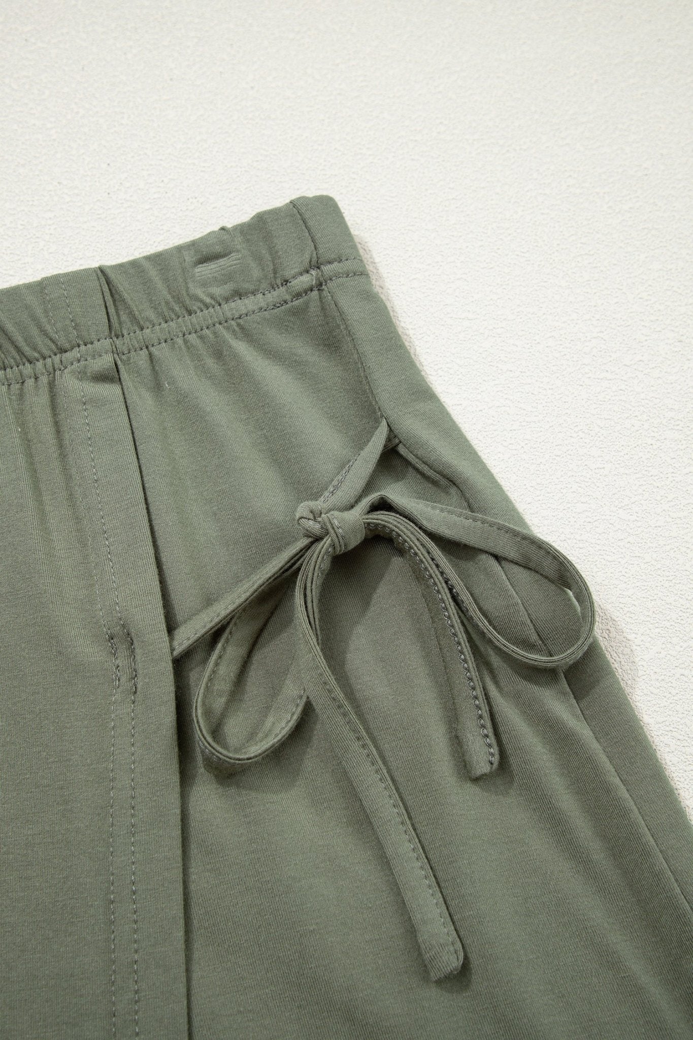 Solid Oversize Tee & Tie-Wrap Mini Skort Set - Rooted & Reckless Co.