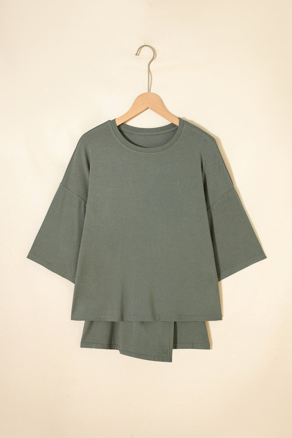 Solid Oversize Tee & Tie-Wrap Mini Skort Set - Rooted & Reckless Co.