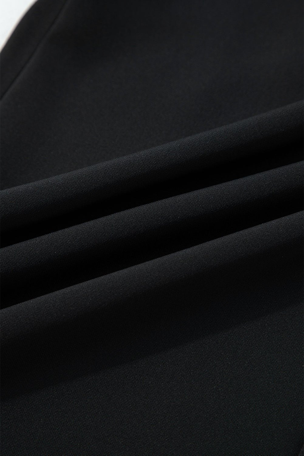 Solid Pleated Pull-On Straight Leg Pants - Rooted & Reckless Co.