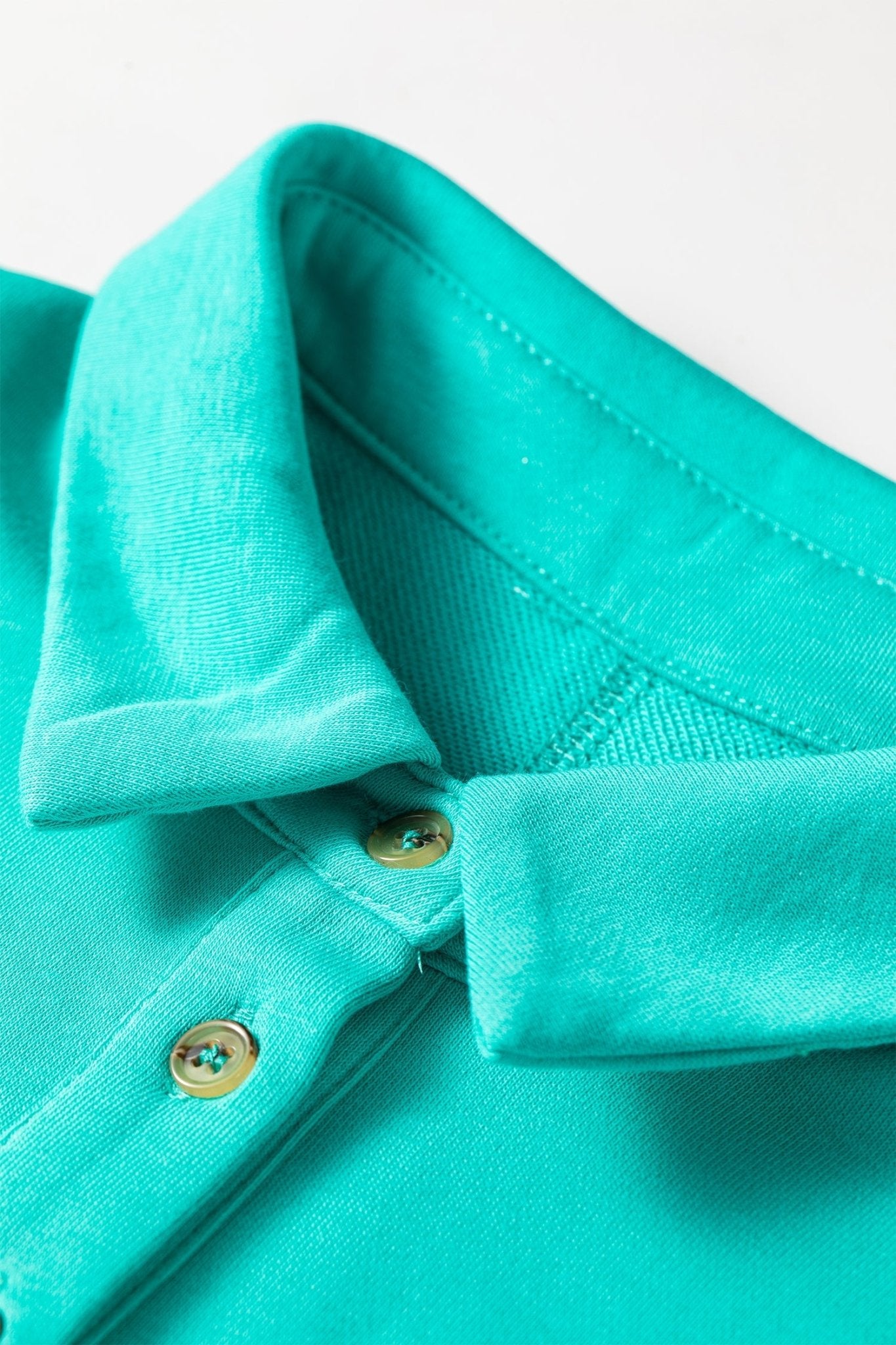 Solid Polo Collar Short Sleeve T-Shirt Dress - Rooted & Reckless Co.