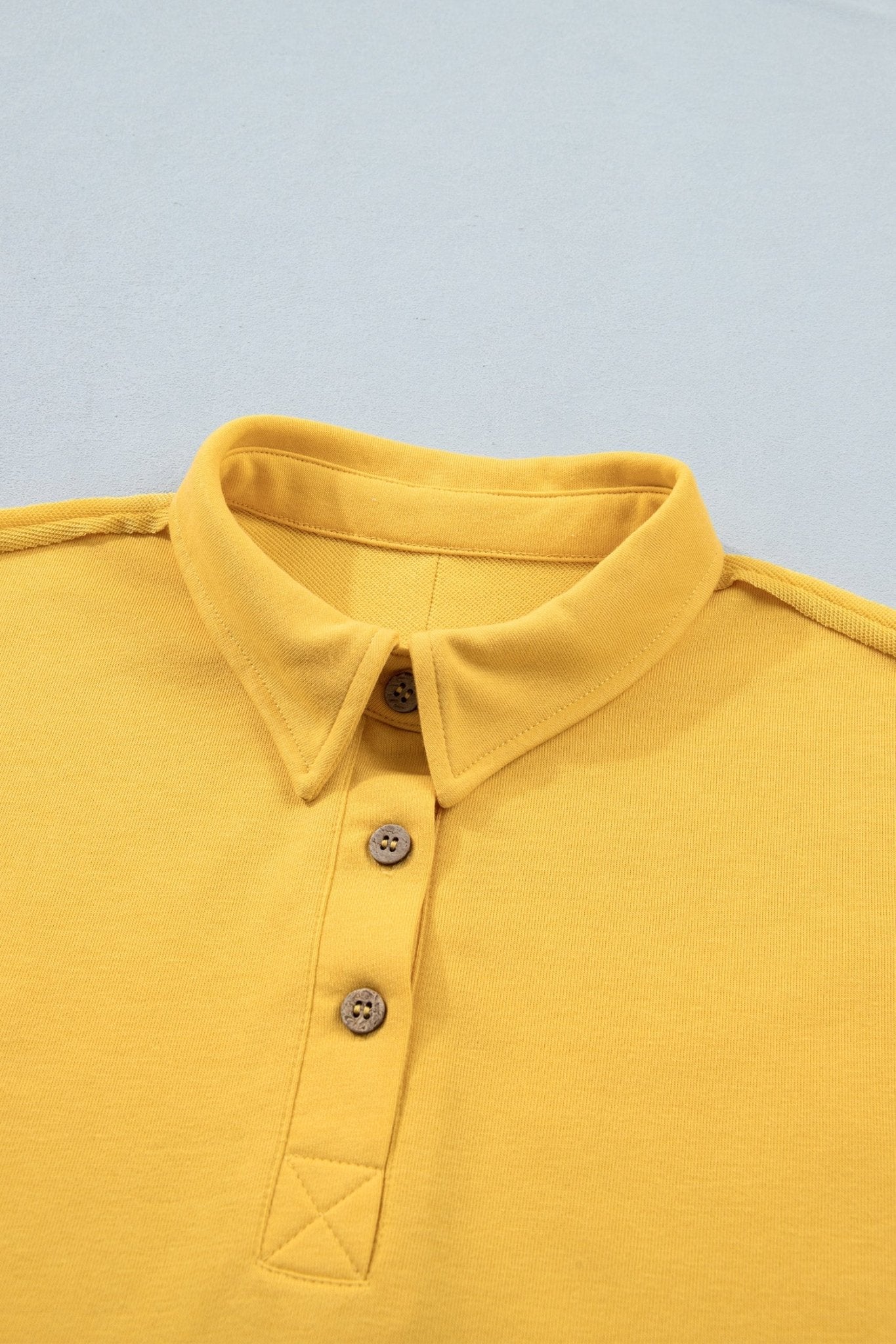 Solid Polo Tee & Elastic Waist Short Set - Rooted & Reckless Co.