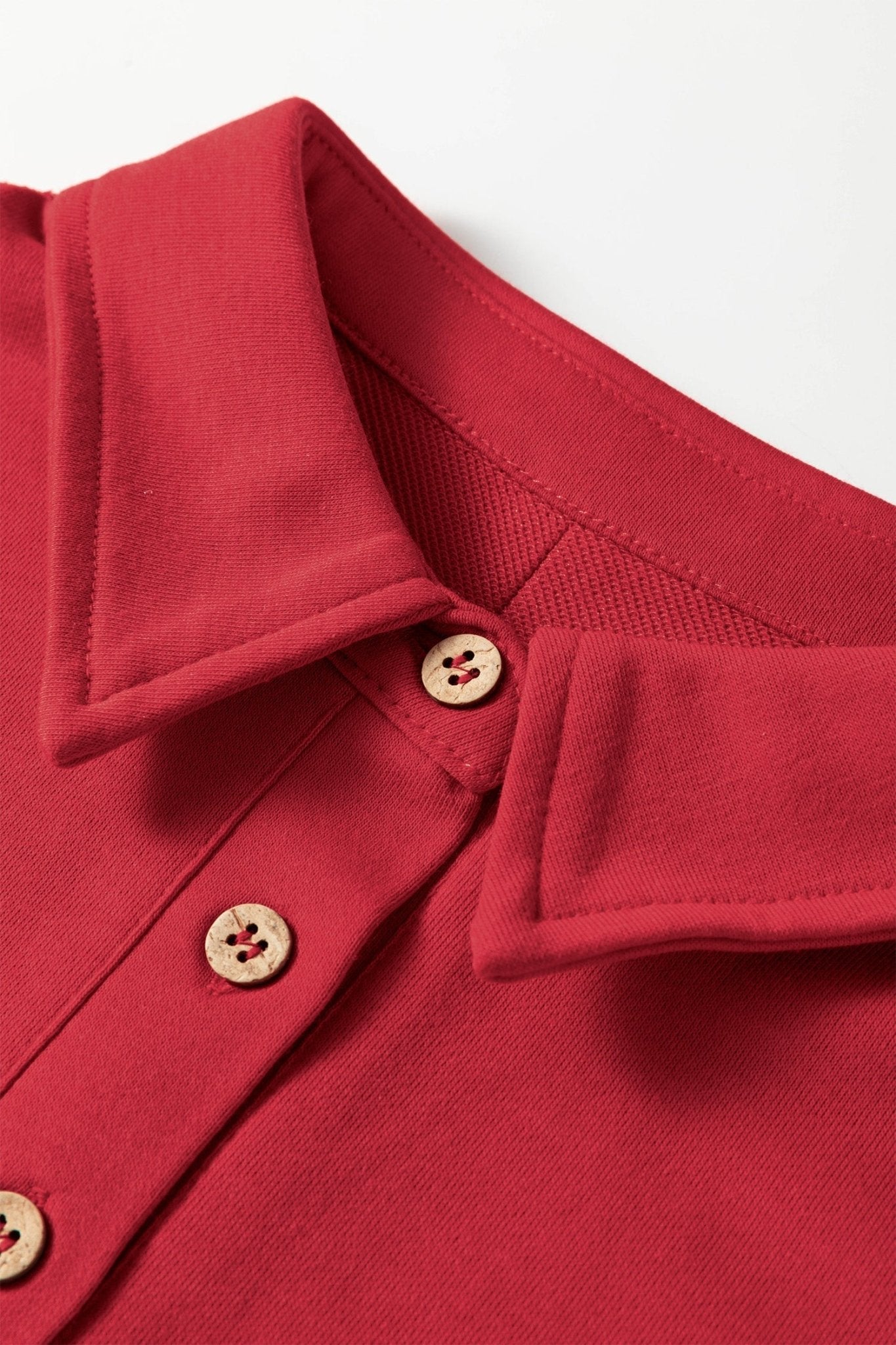Solid Polo Tee & Elastic Waist Short Set - Rooted & Reckless Co.