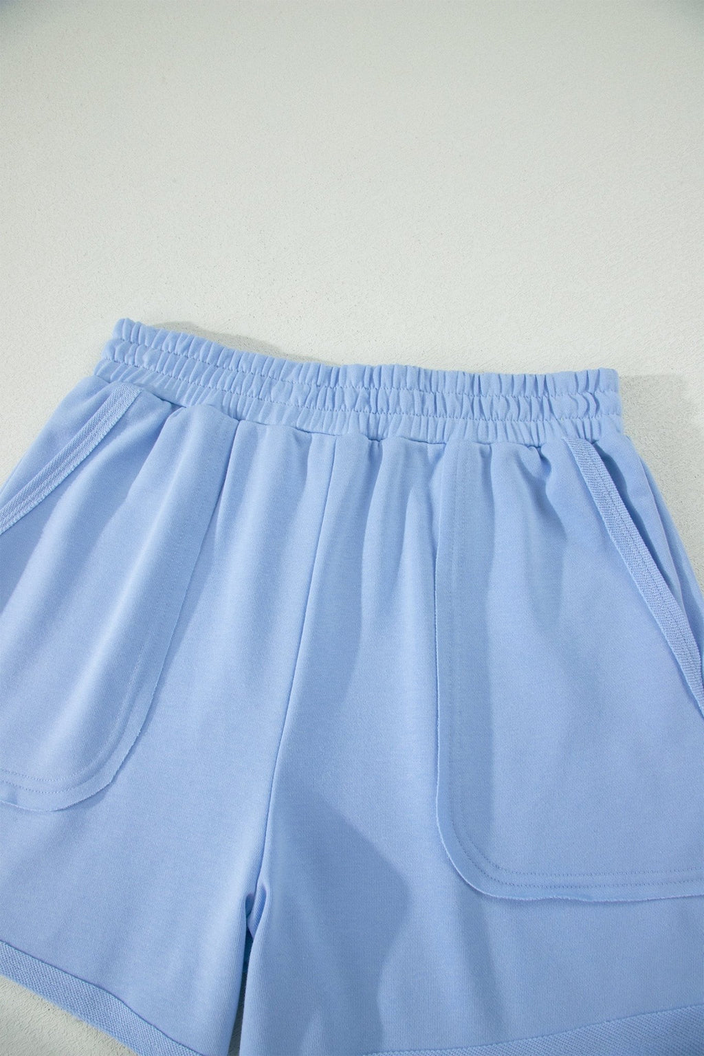 Solid Polo Tee & Elastic Waist Short Set - Rooted & Reckless Co.