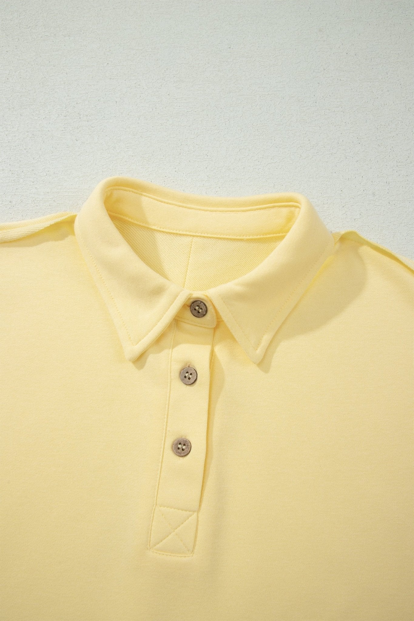 Solid Polo Tee & Elastic Waist Short Set - Rooted & Reckless Co.