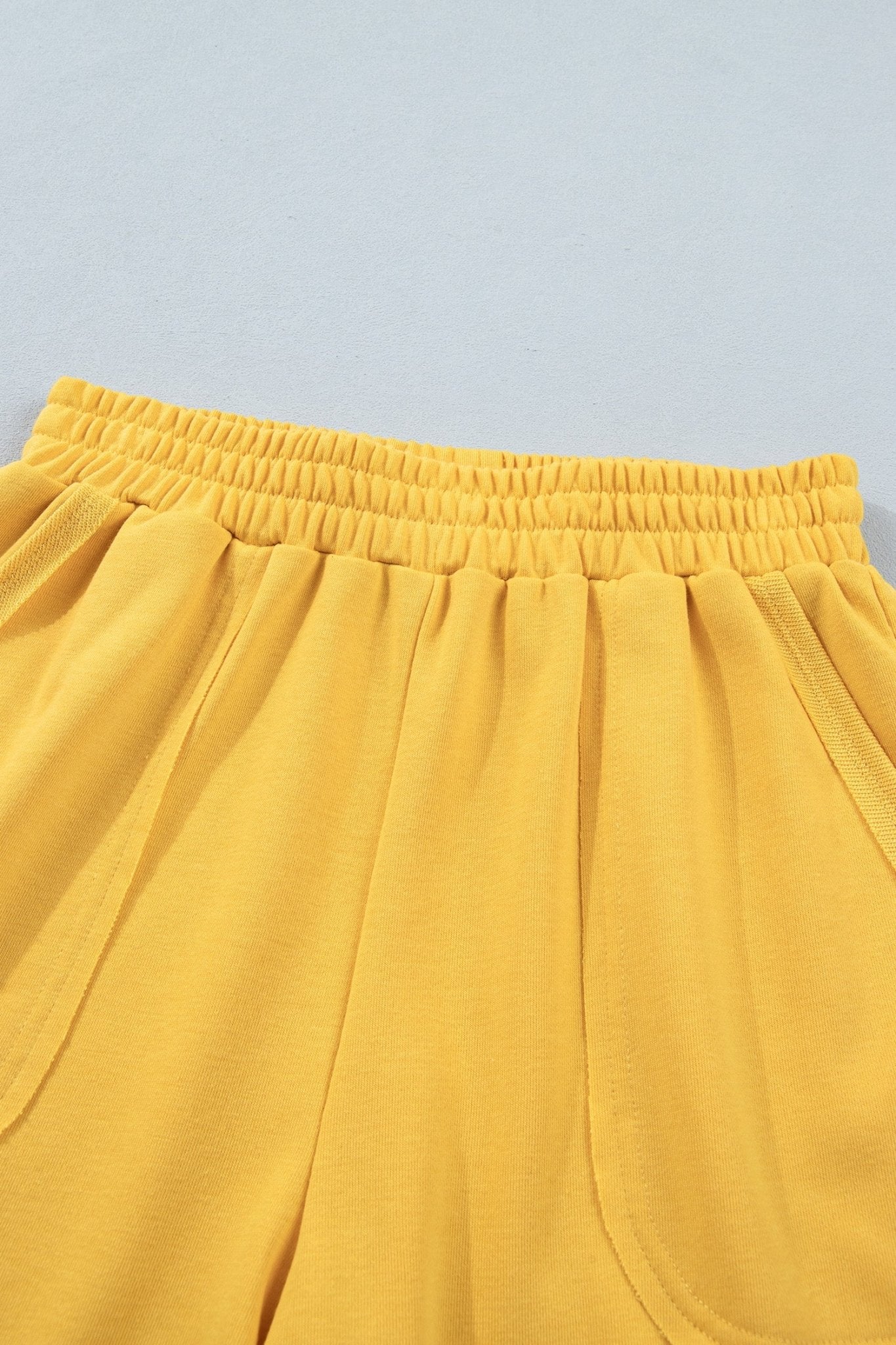 Solid Polo Tee & Elastic Waist Short Set - Rooted & Reckless Co.