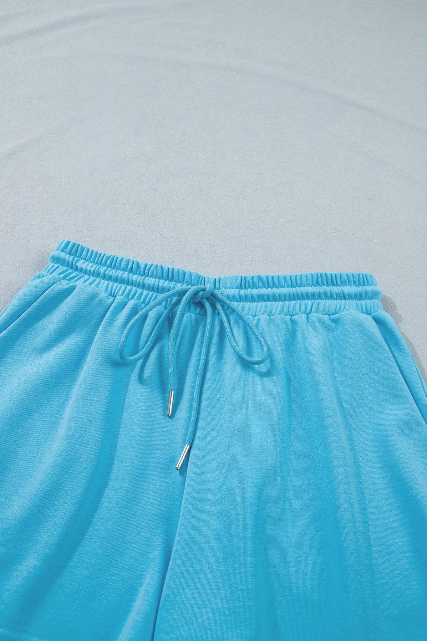 Solid Puff Sleeve Top & Drawstring Shorts Set - Rooted & Reckless Co.