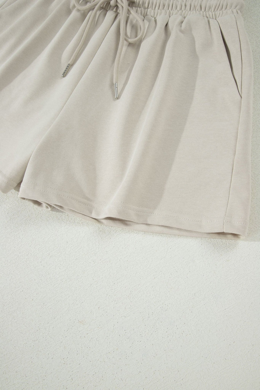 Solid Puff Sleeve Top & Drawstring Shorts Set - Rooted & Reckless Co.
