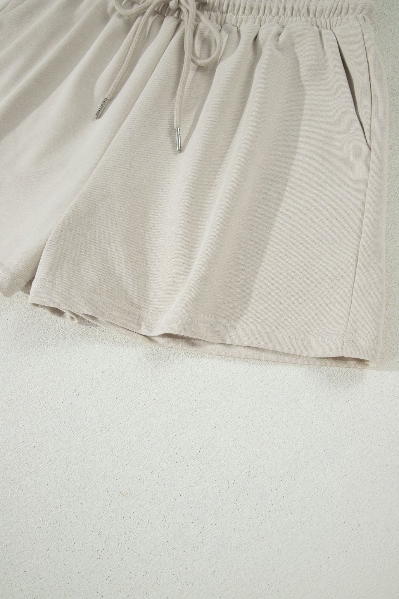 Solid Puff Sleeve Top & Drawstring Shorts Set - Rooted & Reckless Co.