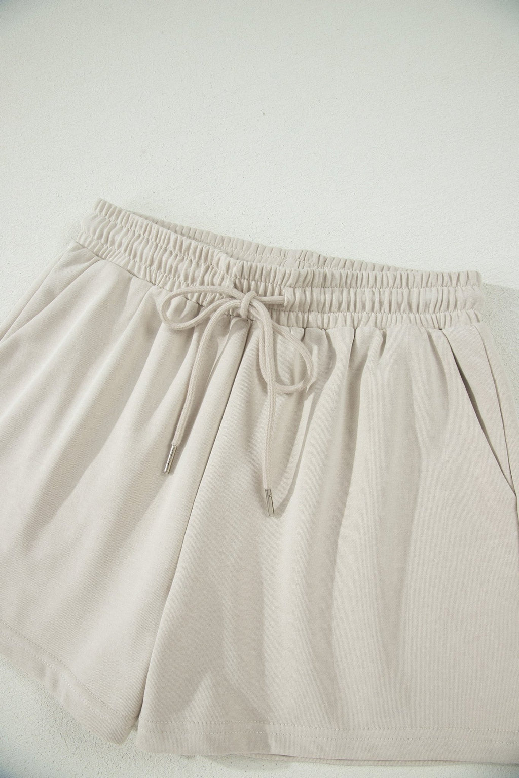 Solid Puff Sleeve Top & Drawstring Shorts Set - Rooted & Reckless Co.