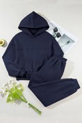 Solid Reverse Seams Hoodie and Joggers Set - Rooted & Reckless Co.
