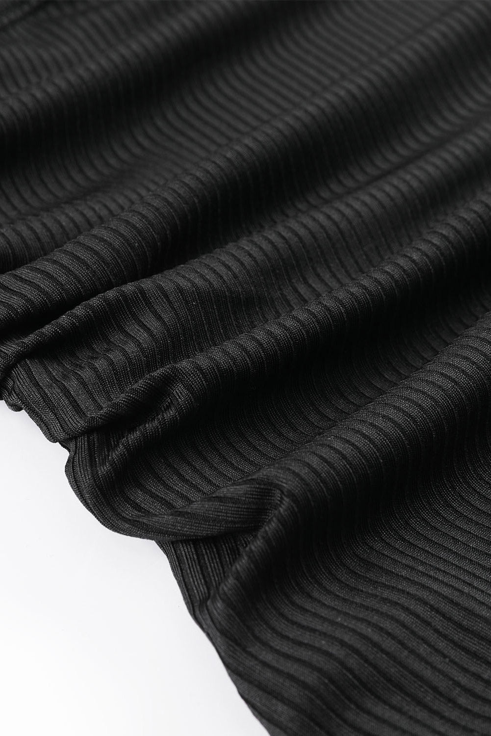Solid Ribbed Knit Adjustable Strap One-Piece Swimsuit - Rooted & Reckless Co.