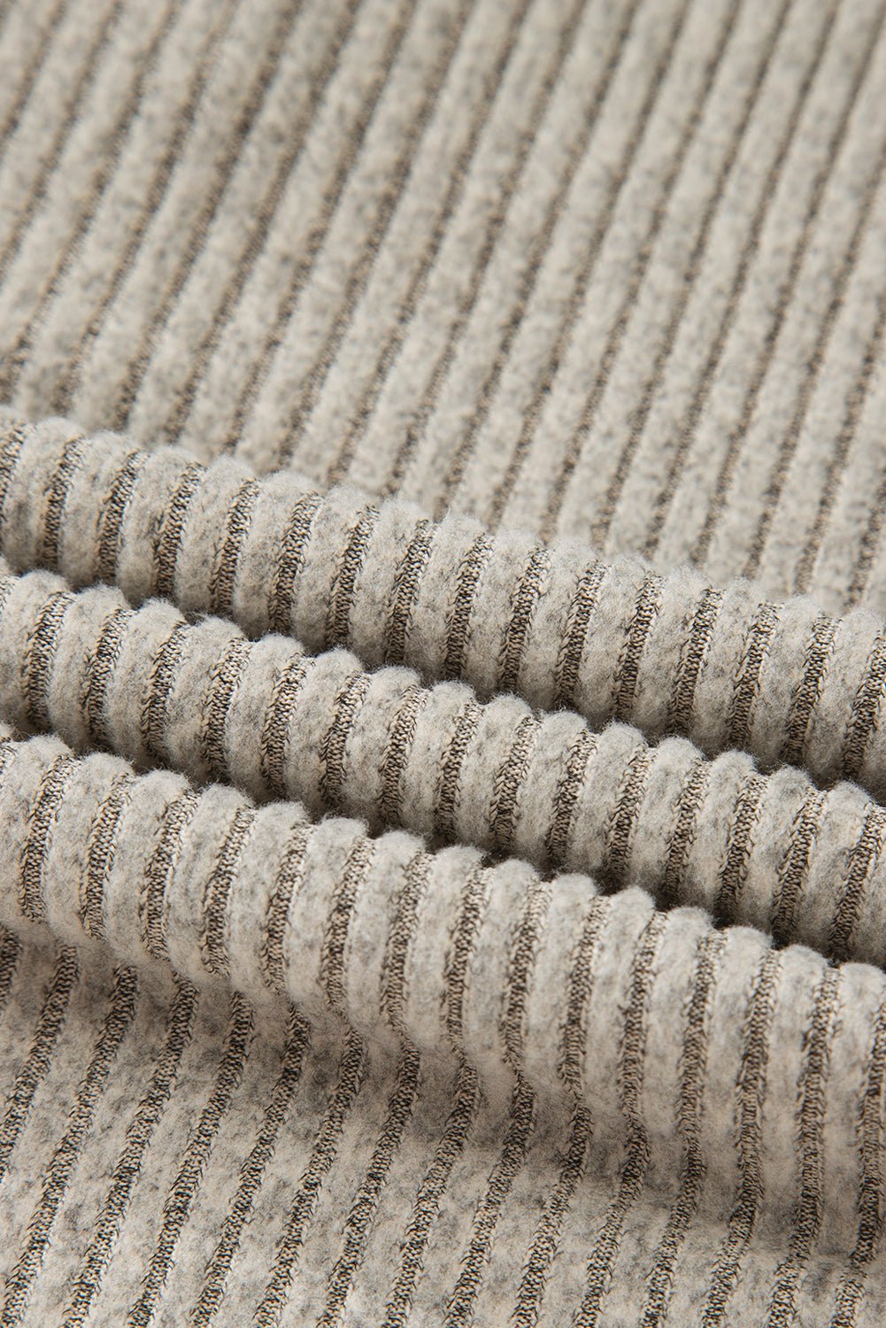 Solid Ribbed Knit Drop Shoulder Henley Top - Rooted & Reckless Co.