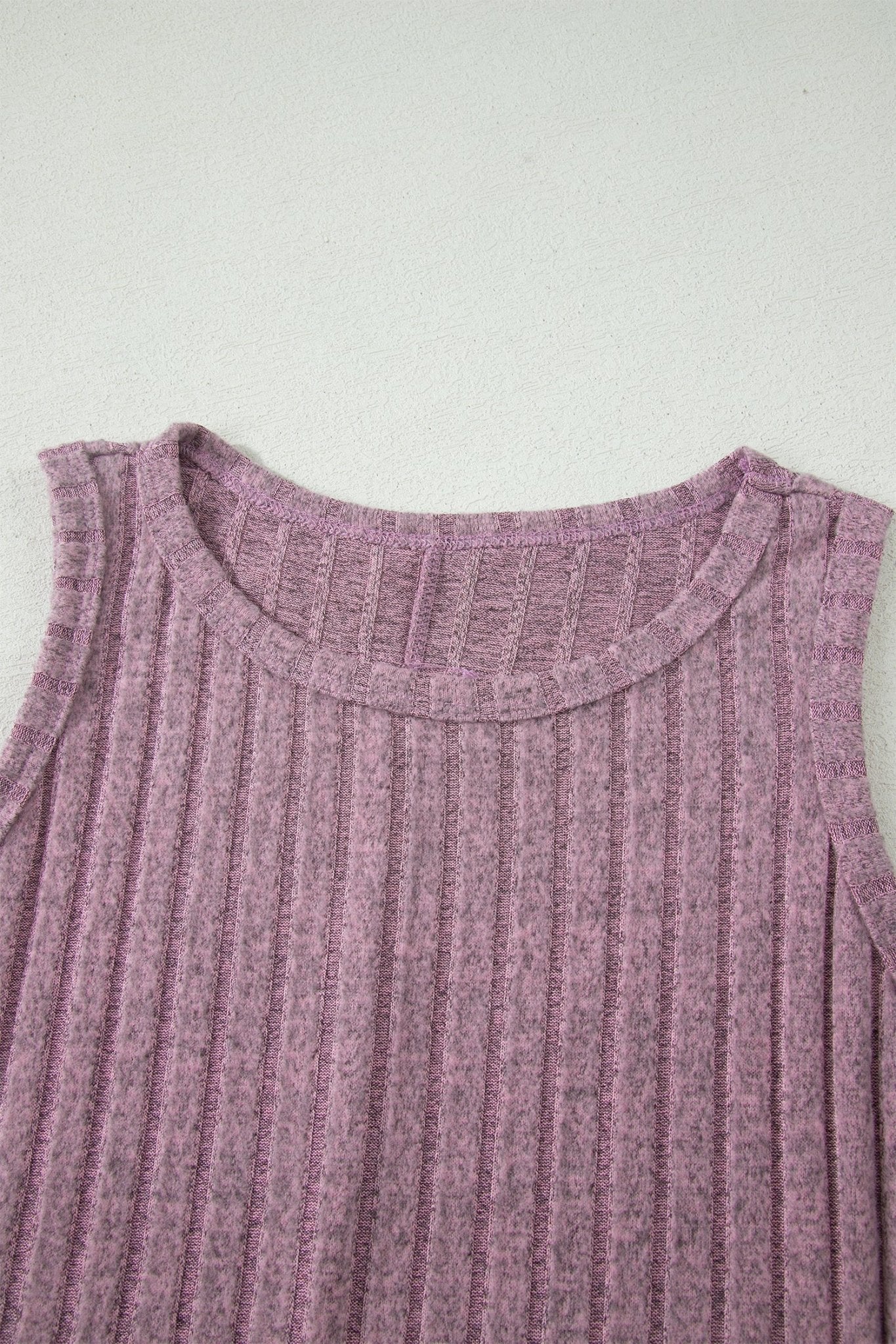 Solid Ribbed Knit Mineral Wash Tank Top - Rooted & Reckless Co.