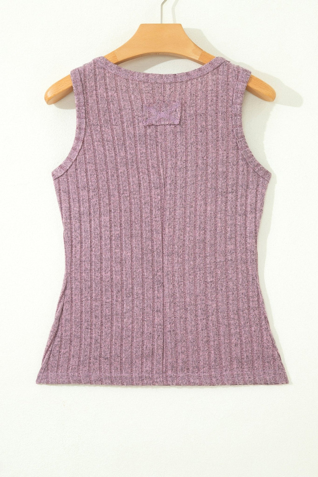 Solid Ribbed Knit Mineral Wash Tank Top - Rooted & Reckless Co.