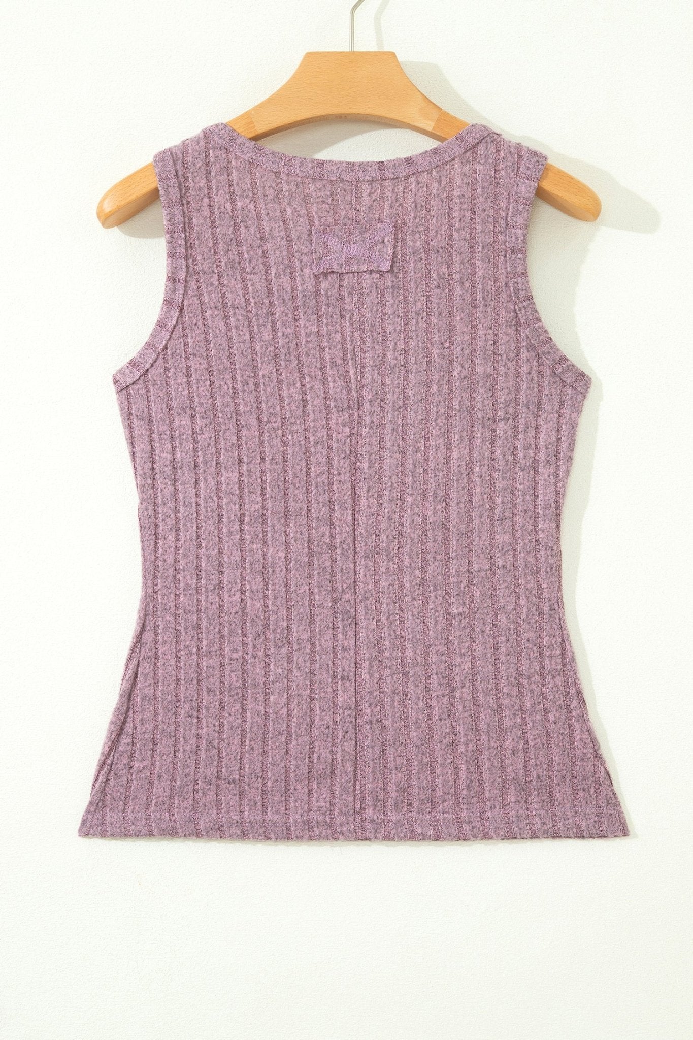Solid Ribbed Knit Mineral Wash Tank Top - Rooted & Reckless Co.