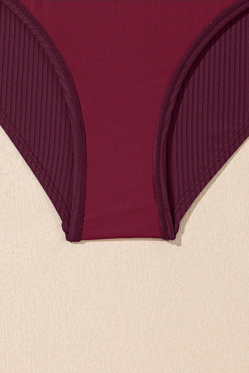 Solid Ribbed Knit Tankini & Skort Swim Set - Rooted & Reckless Co.