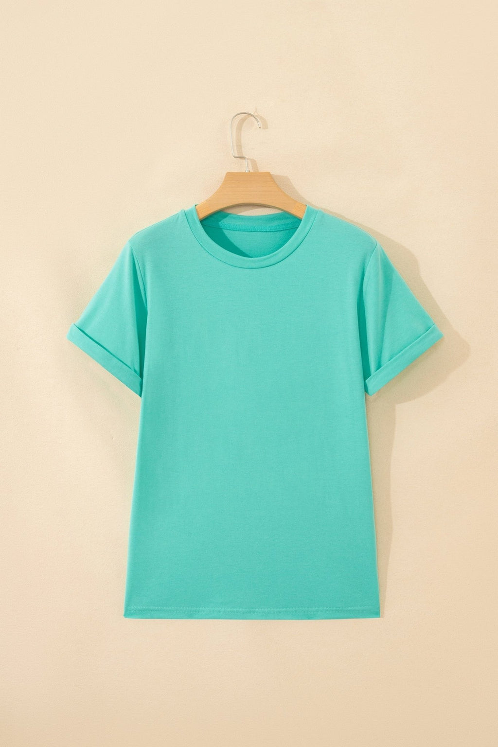 Solid Short Sleeve Crew Neck Tee - Rooted & Reckless Co.