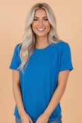 Solid Short Sleeve Crew Neck Tee - Rooted & Reckless Co.