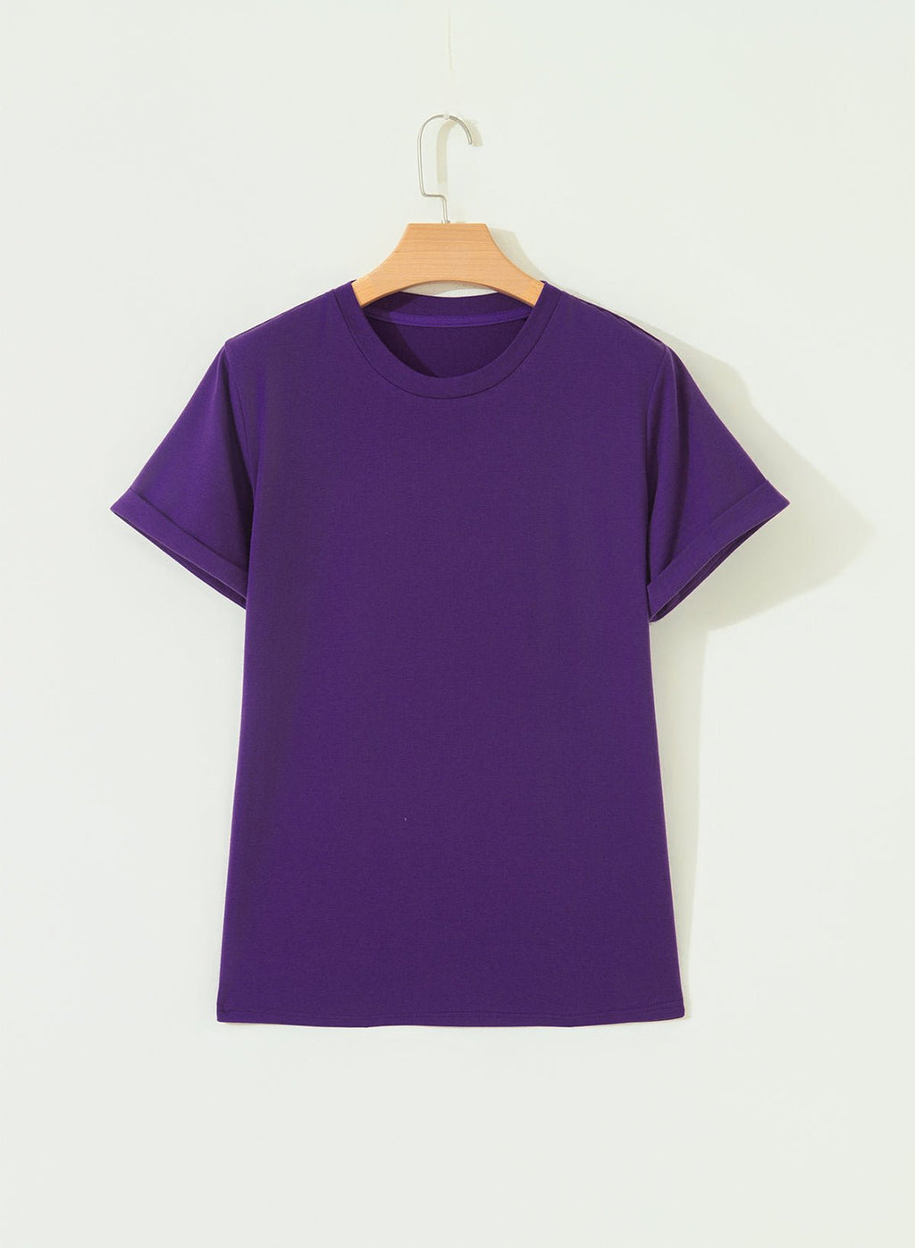 Solid Short Sleeve Crew Neck Tee - Rooted & Reckless Co.