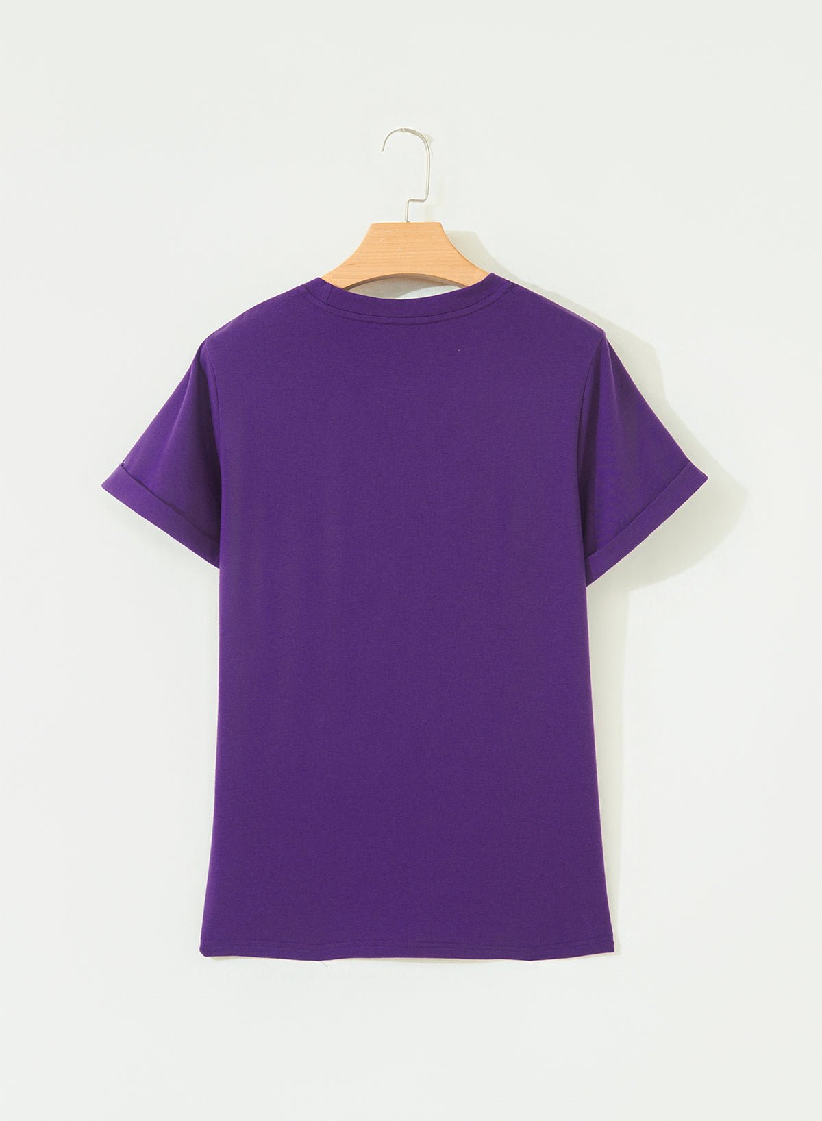 Solid Short Sleeve Crew Neck Tee - Rooted & Reckless Co.