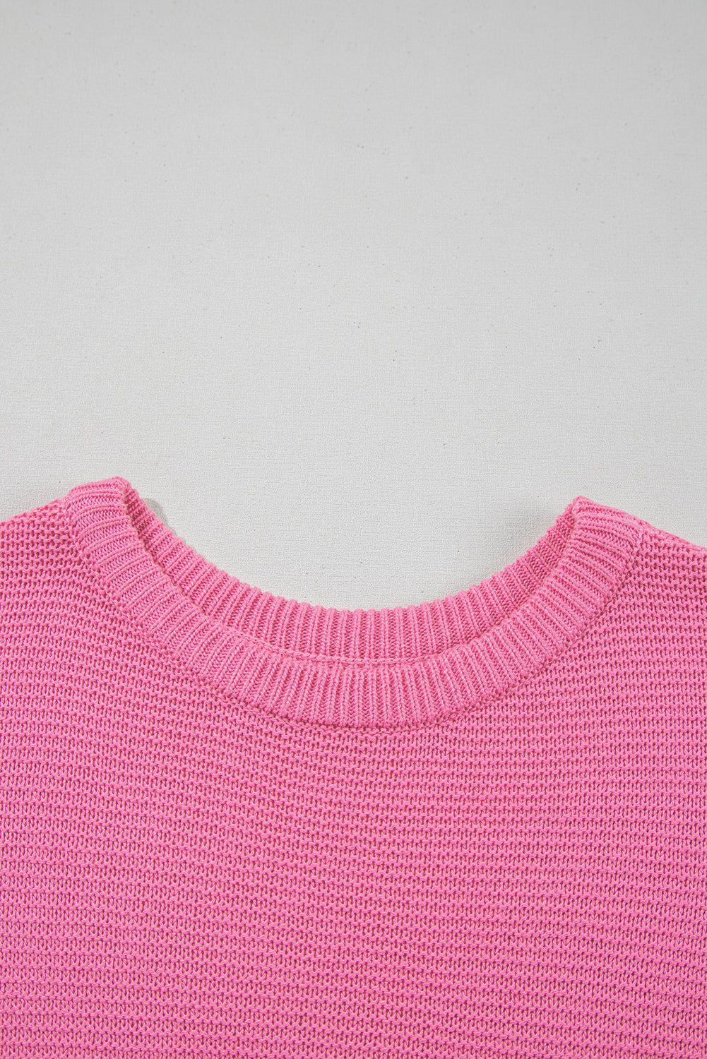 Solid Short Sleeve Side Slit Sweater Tee - Rooted & Reckless Co.