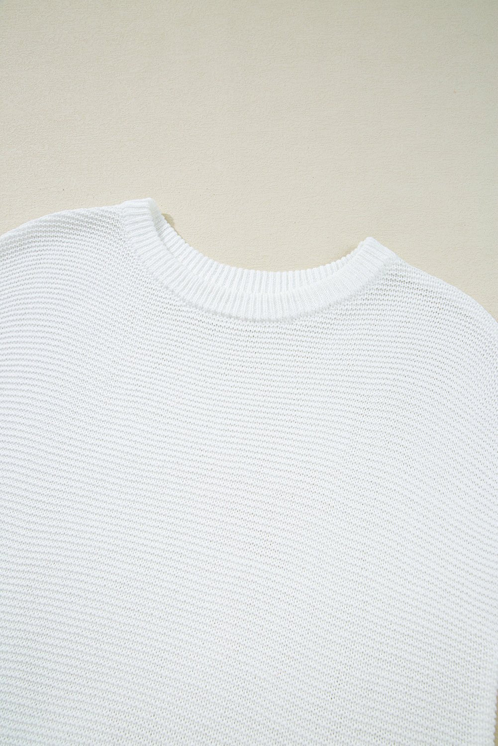 Solid Short Sleeve Side Slit Sweater Tee - Rooted & Reckless Co.