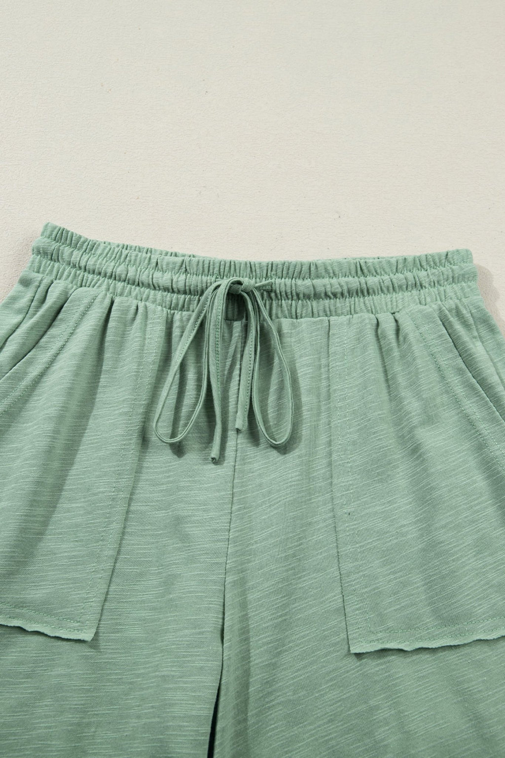 Solid Short Sleeve Tee and Drawstring Pants Set - Rooted & Reckless Co.