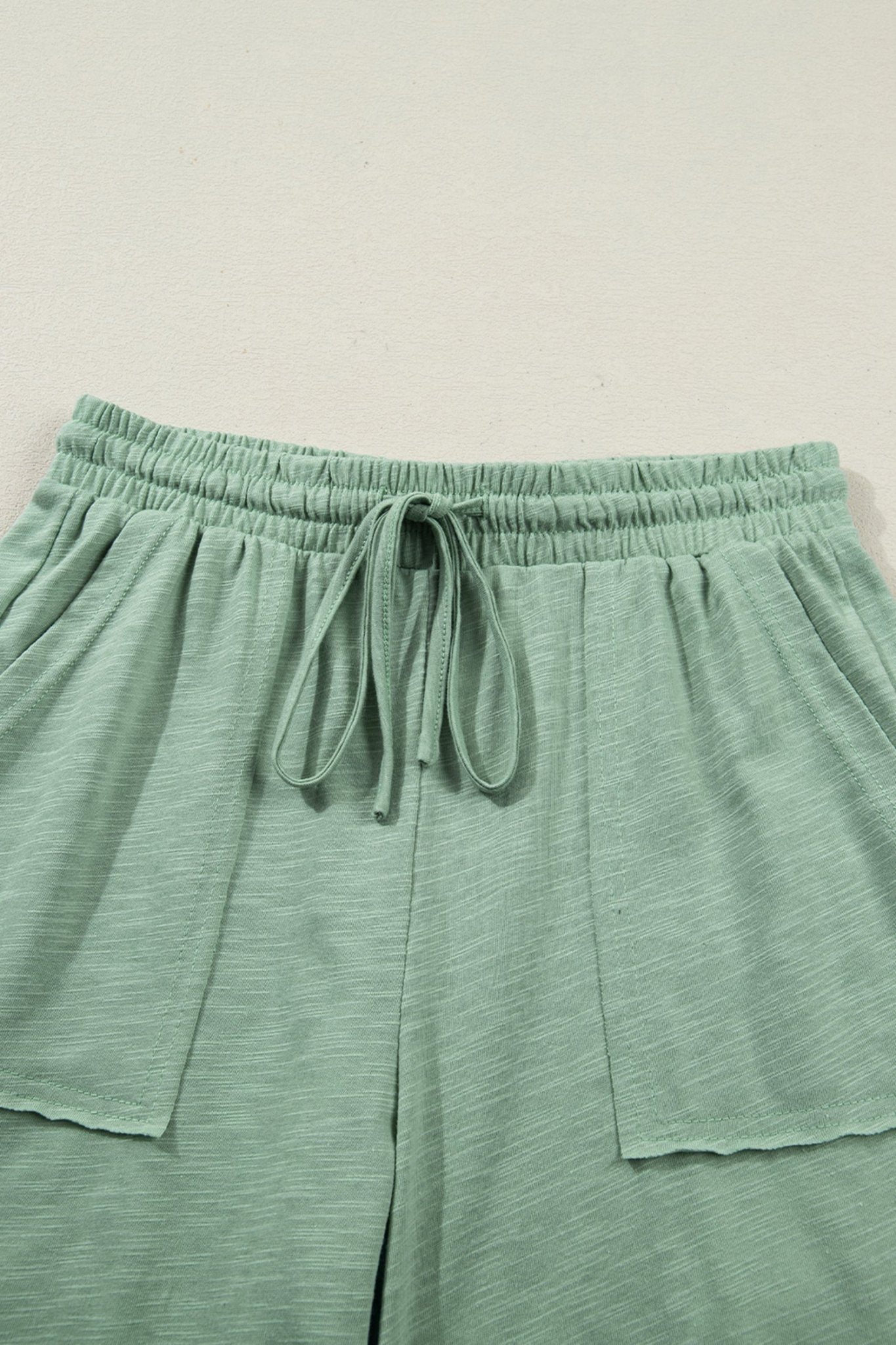 Solid Short Sleeve Tee and Drawstring Pants Set - Rooted & Reckless Co.