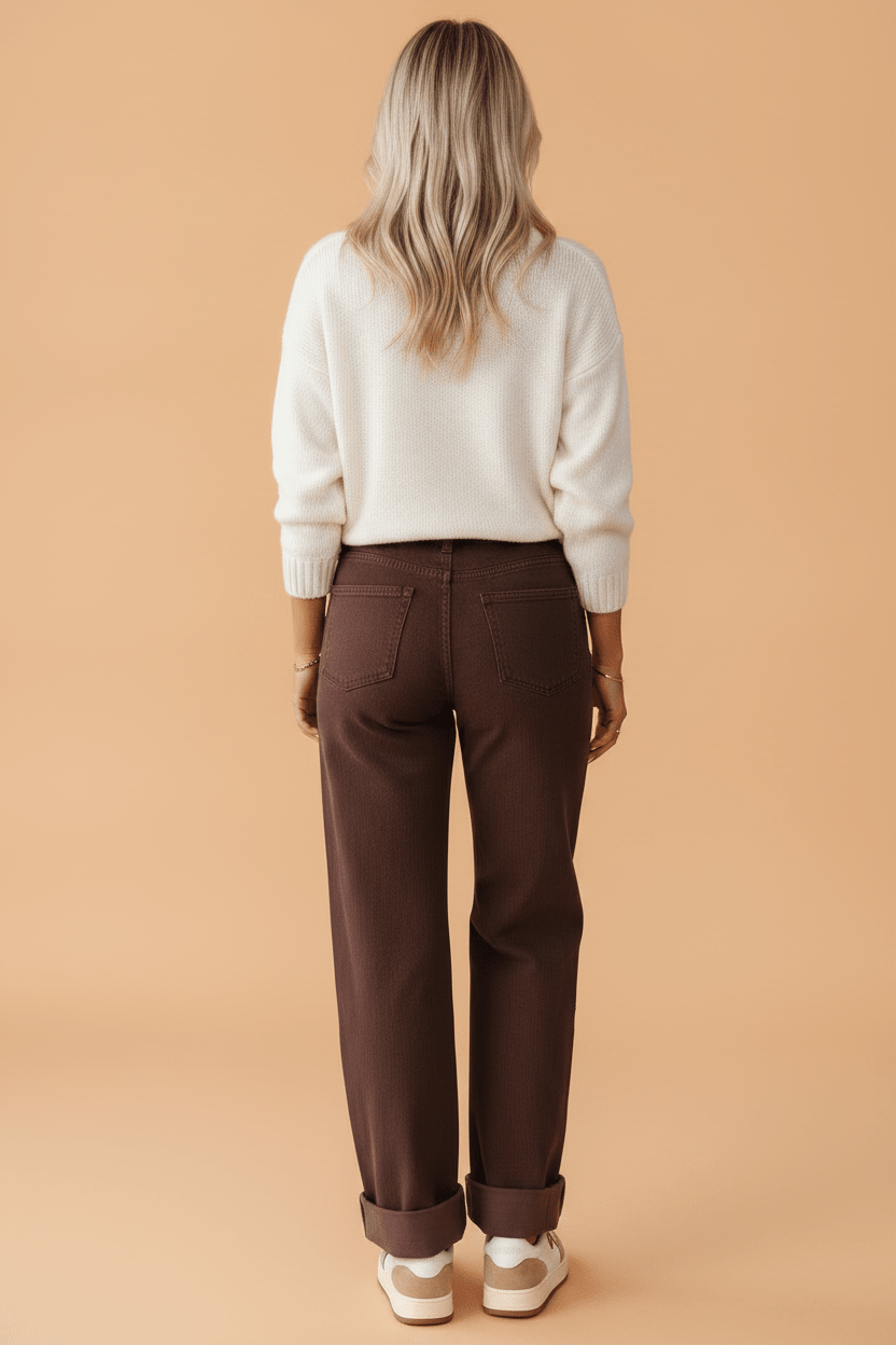 Solid Studded Side Seam Ankle Length Jeans - Rooted & Reckless Co.