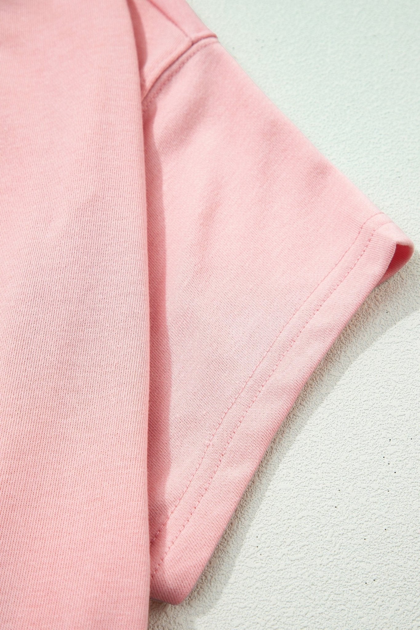 Solid Tee & Wide Leg Raw Hem Pants Set - Rooted & Reckless Co.