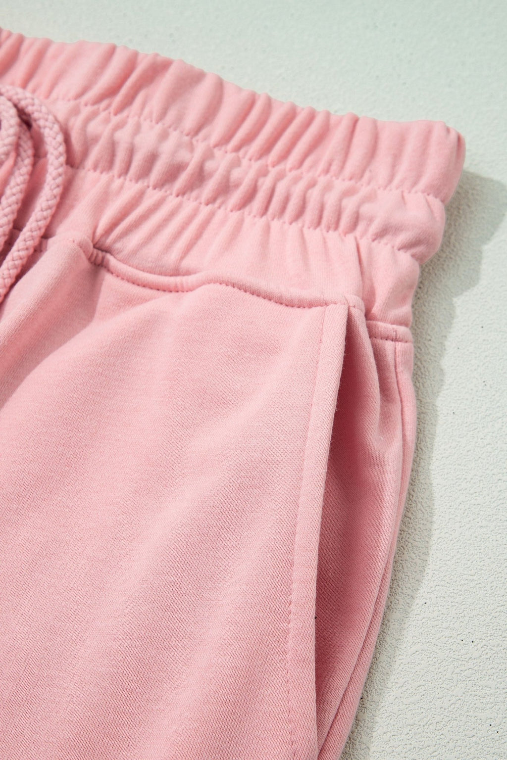 Solid Tee & Wide Leg Raw Hem Pants Set - Rooted & Reckless Co.