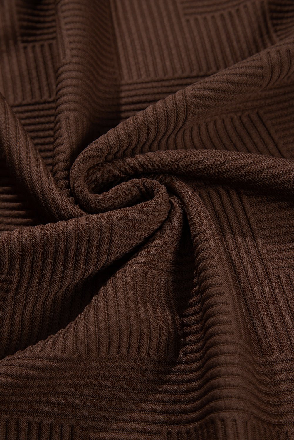 Solid Textured Drop Shoulder Sweatshirt w/ Pockets - Rooted & Reckless Co.
