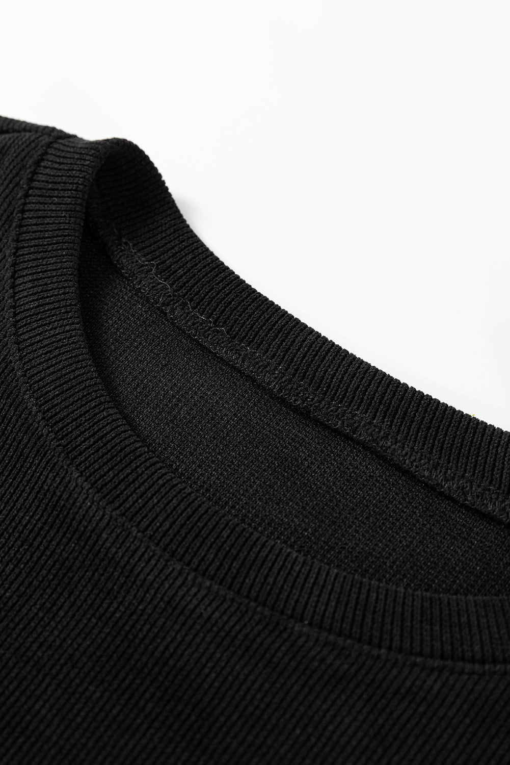 Solid Textured Knit Pullover and Shorts Set - Rooted & Reckless Co.