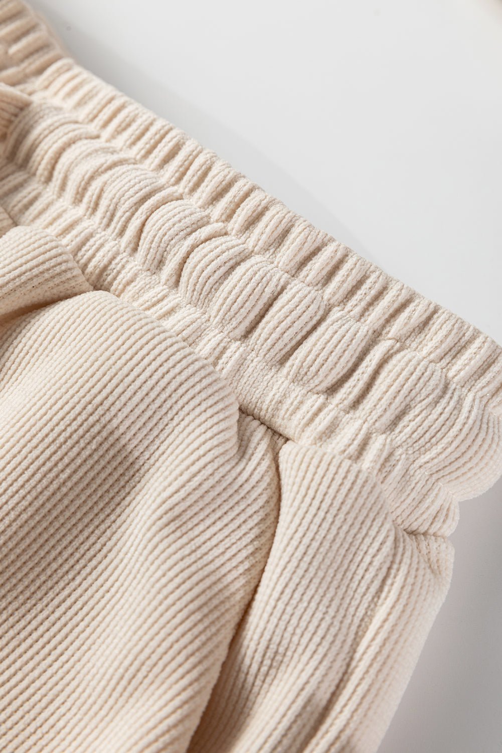 Solid Textured Knit Pullover and Shorts Set - Rooted & Reckless Co.
