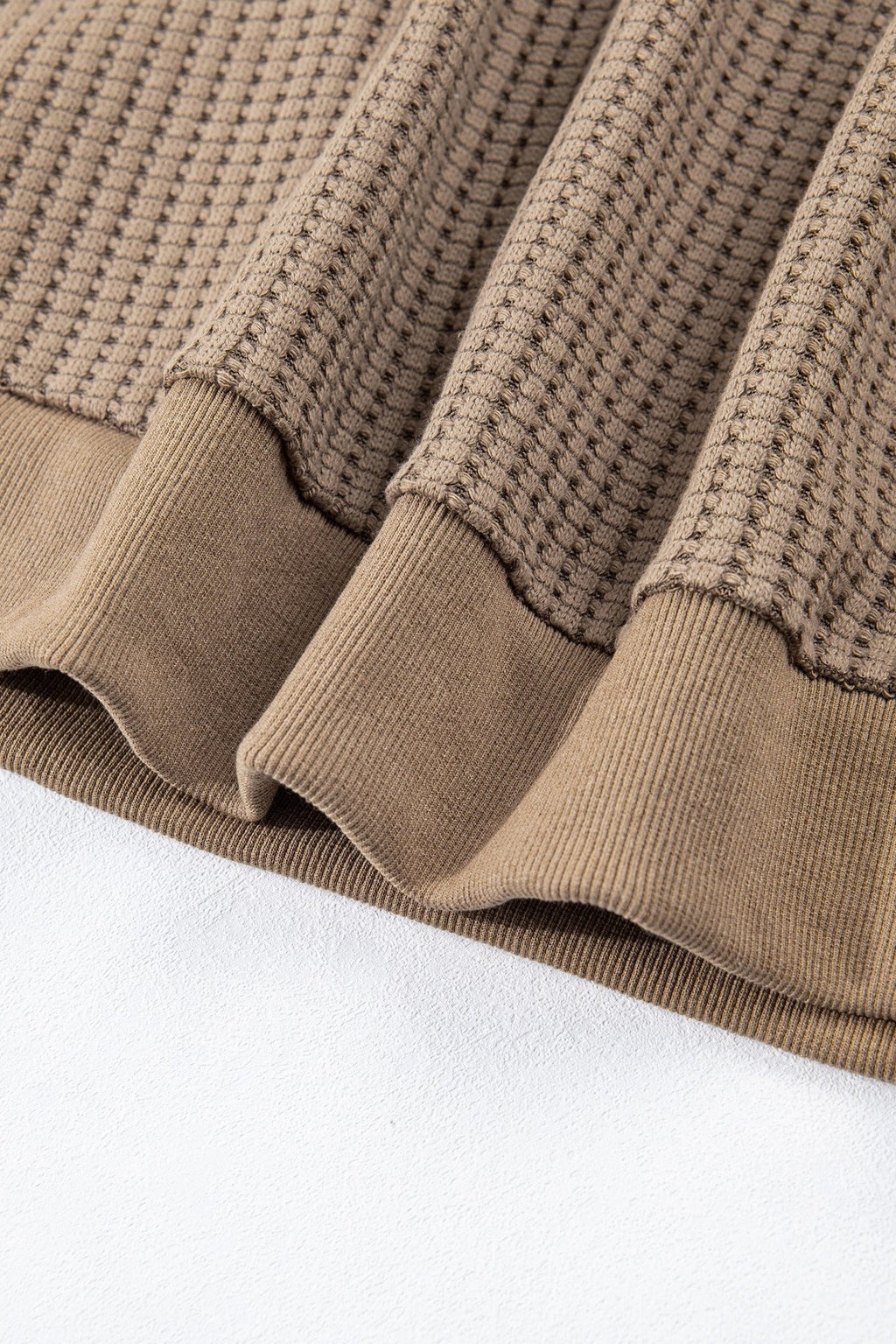 Solid Textured Knit Snap Button Collar Top - Rooted & Reckless Co.