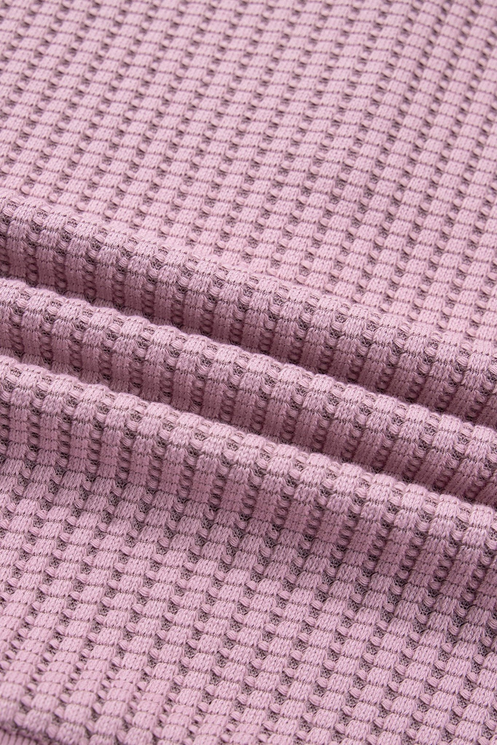 Solid Textured Knit Snap Button Collar Top - Rooted & Reckless Co.