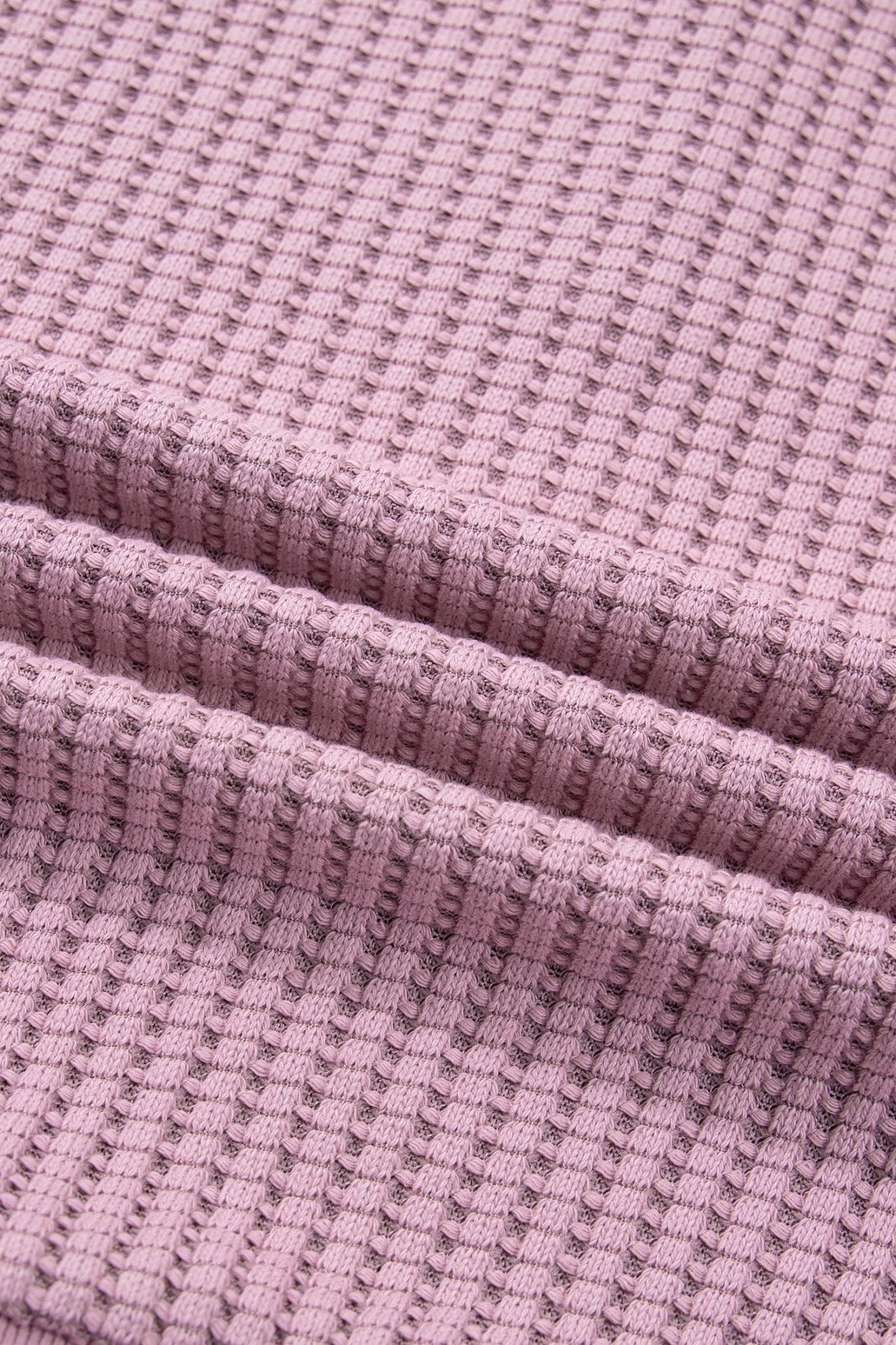 Solid Textured Knit Snap Button Collar Top - Rooted & Reckless Co.