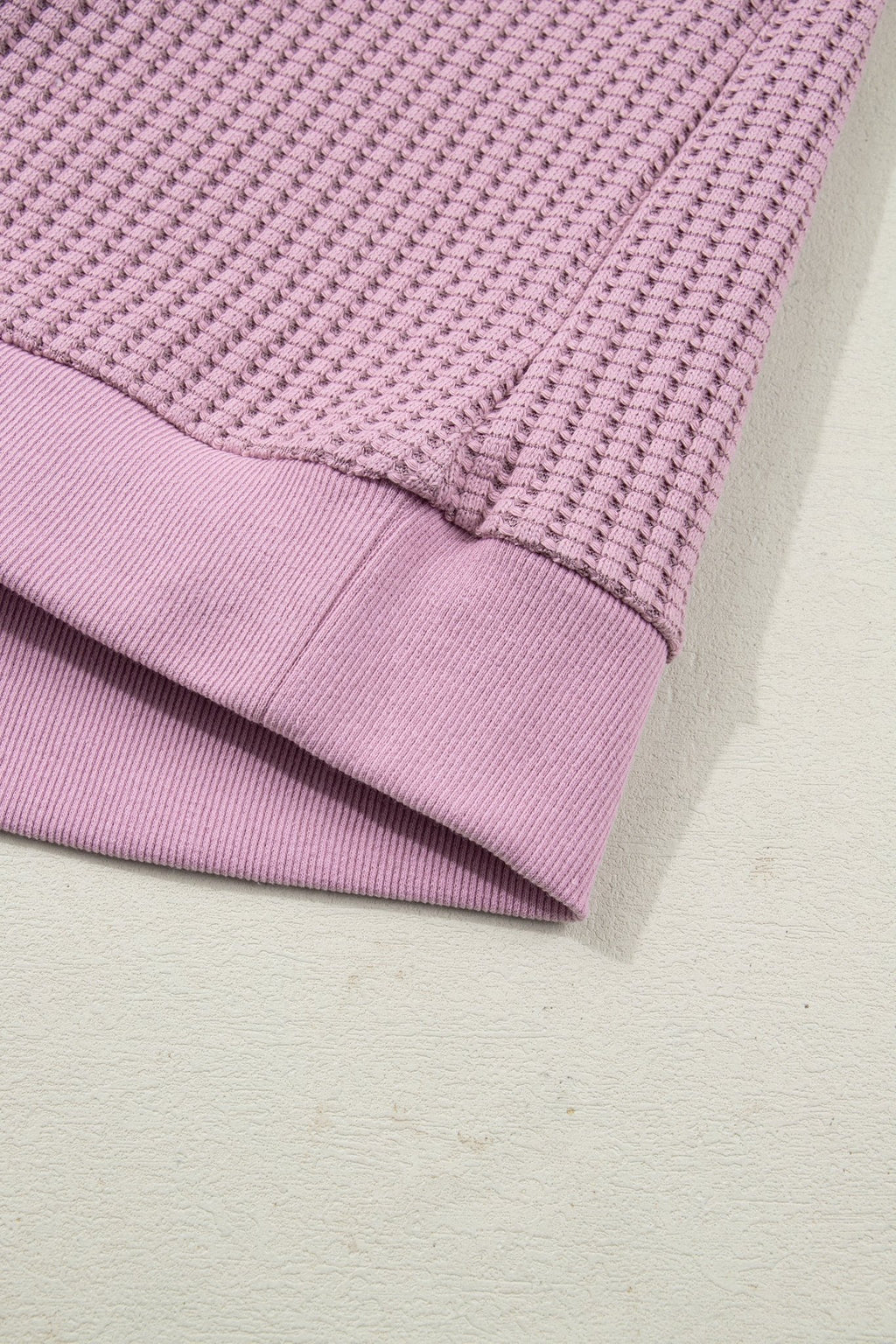 Solid Textured Knit Snap Button Collar Top - Rooted & Reckless Co.