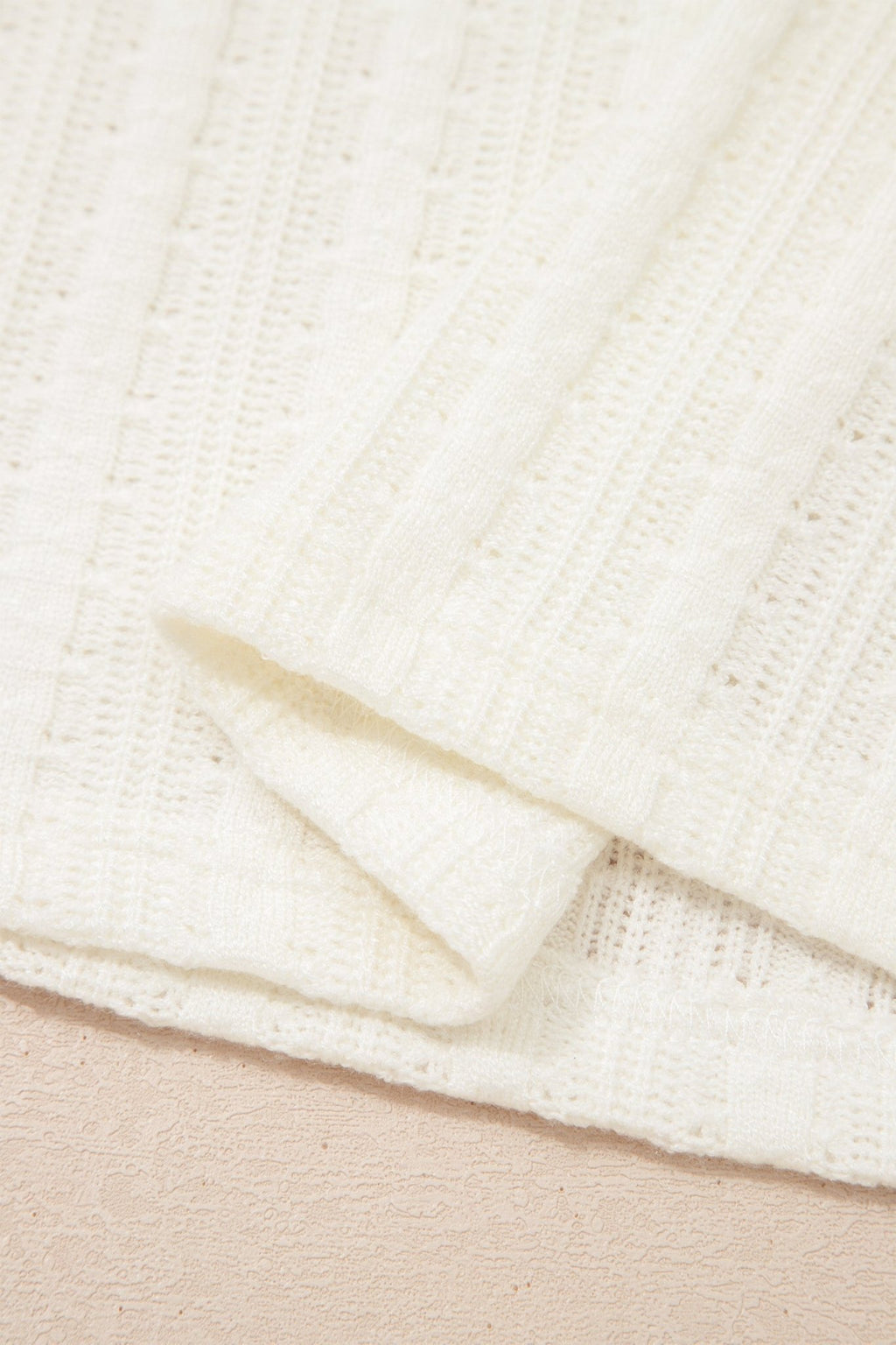 Solid Textured Knit V-Neck Henley Tee - Rooted & Reckless Co.