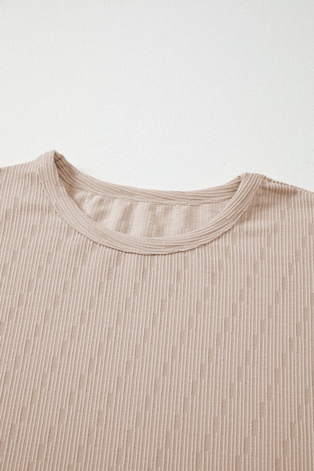 Solid Textured Long Sleeve Top - Rooted & Reckless Co.