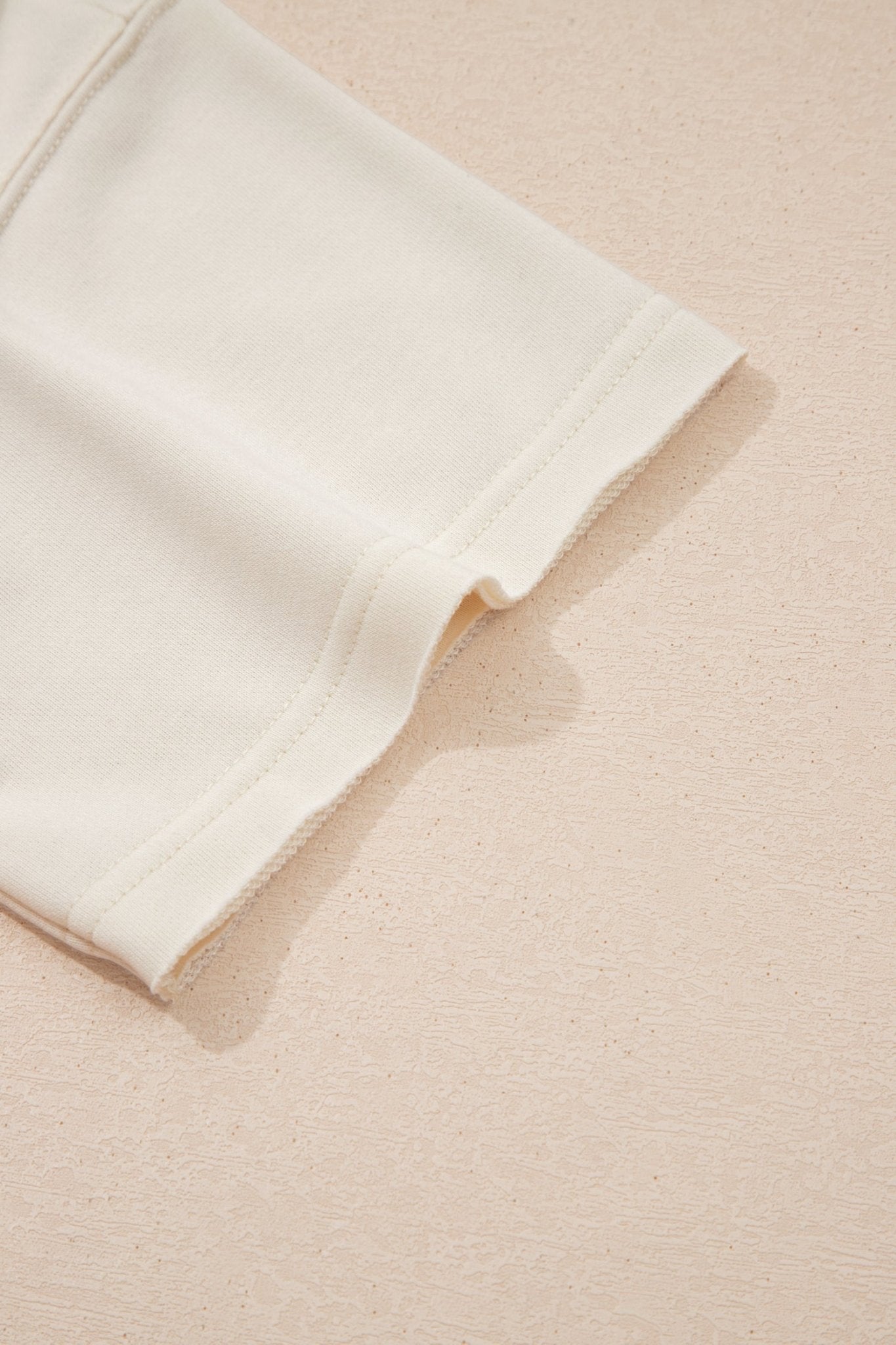 Solid Textured Raw Edge Top and Short Set - Rooted & Reckless Co.