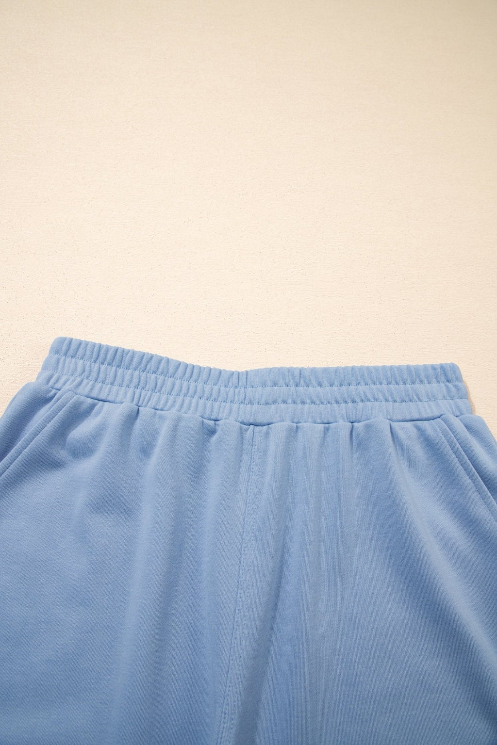 Solid Textured Raw Edge Top and Short Set - Rooted & Reckless Co.