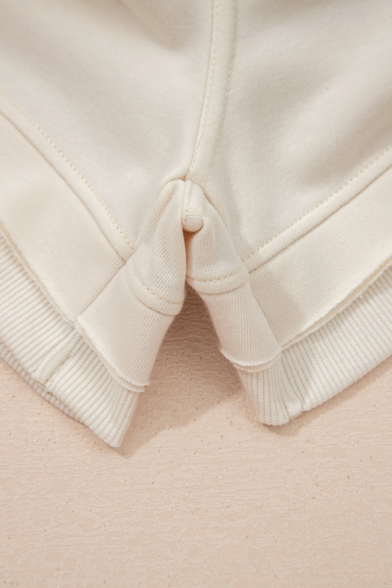 Solid Textured Raw Edge Top and Short Set - Rooted & Reckless Co.