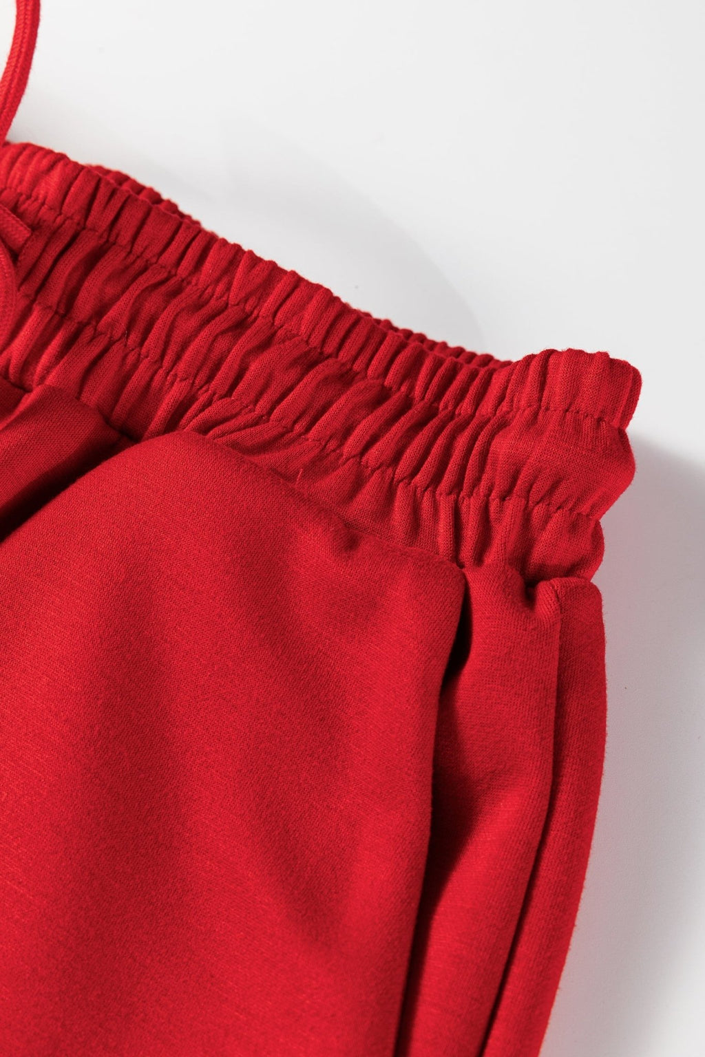 Solid V-Neck Pullover and Drawstring Pants Set - Rooted & Reckless Co.