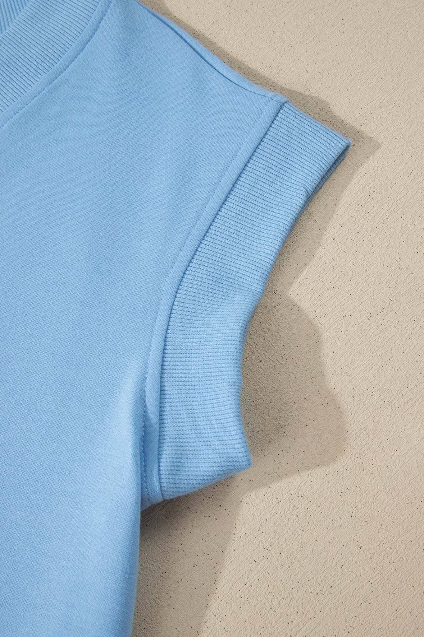 Solid V-Neck Tee & Drawstring Pants Set - Rooted & Reckless Co.