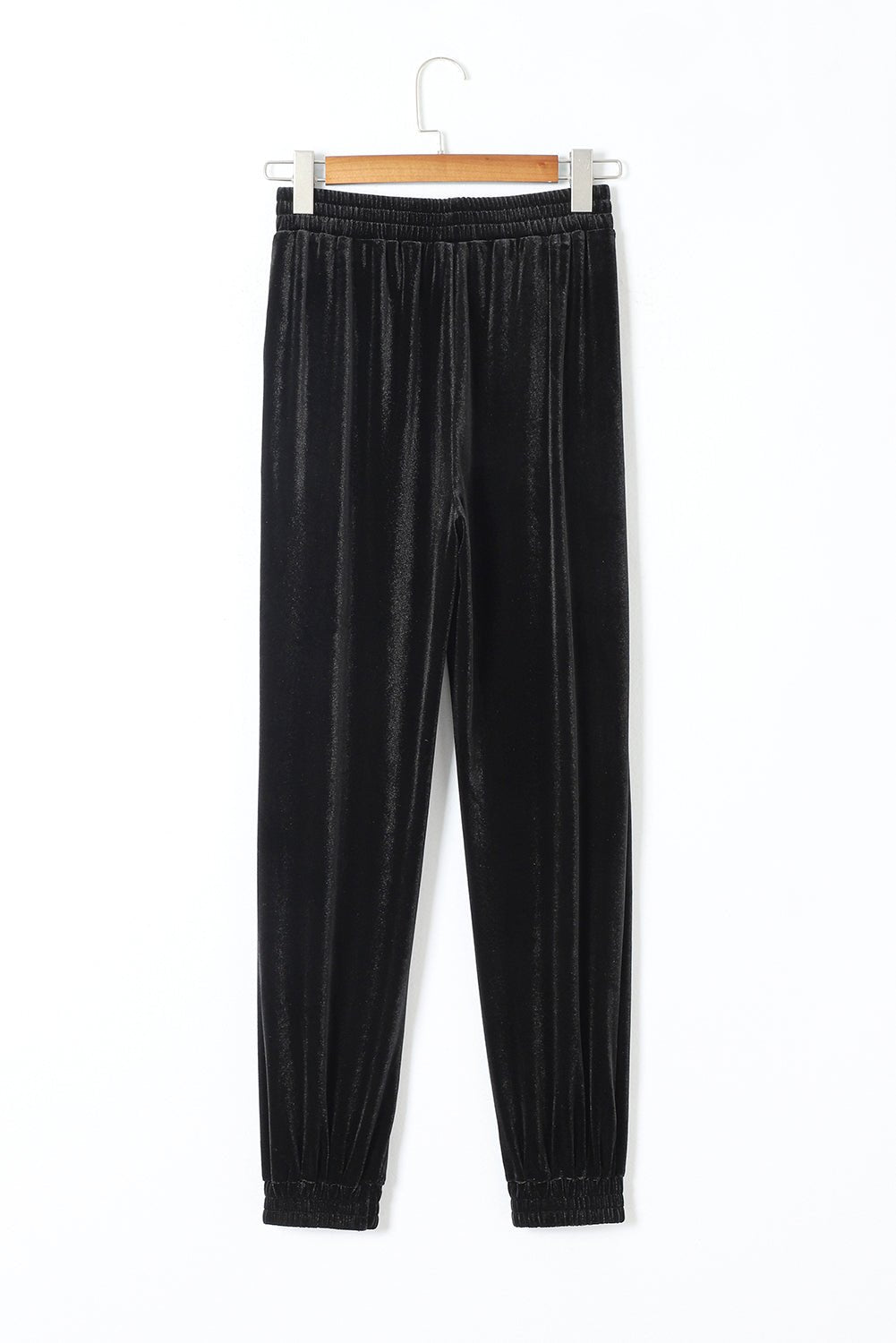 Solid Velvet Jogger Pants - Rooted & Reckless Co.