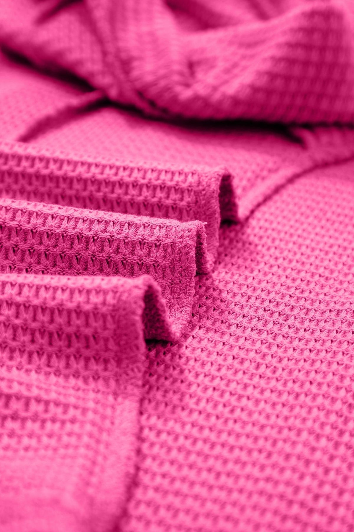 Solid Waffle Knit V-Neck Short Sleeve Top - Rooted & Reckless Co.