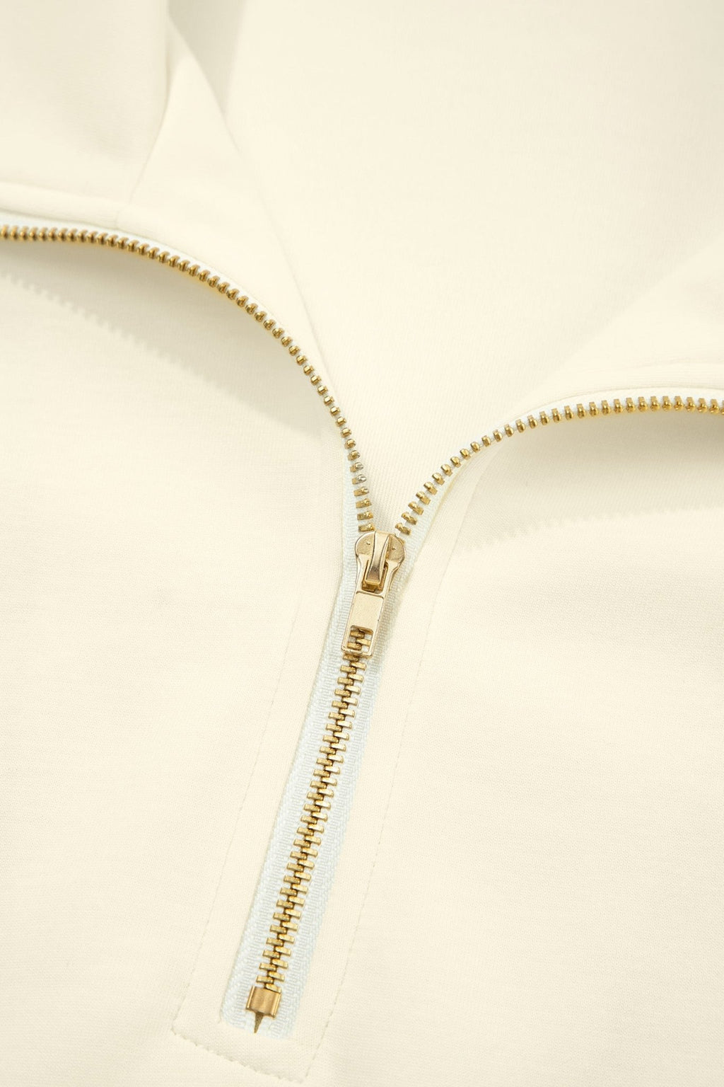 Solid Zip-Up Collared Ruffle Short Sleeve Blouse - Rooted & Reckless Co.