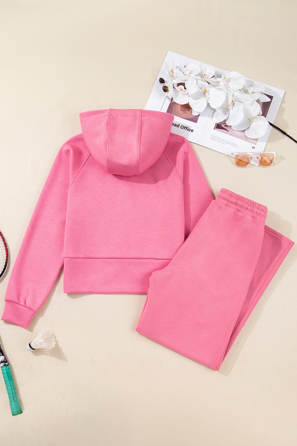 Solid Zip Up Hoodie and Pants Set - Rooted & Reckless Co.